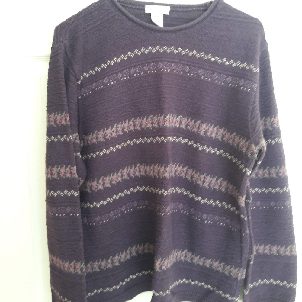 Striped Knit Sweater
